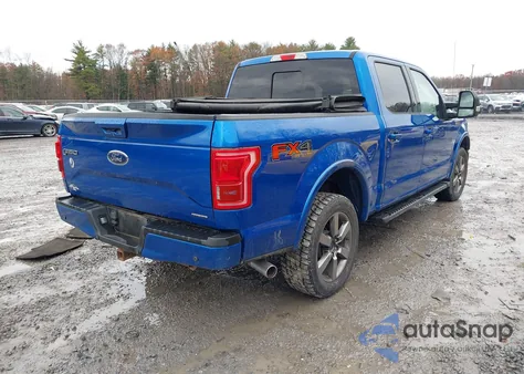 2016 Ford F-150 Lariat из США, поврежденный, VIN 1FTEW1EF5GFC24914